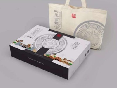 如何讓大米包裝盒看起來高大上？