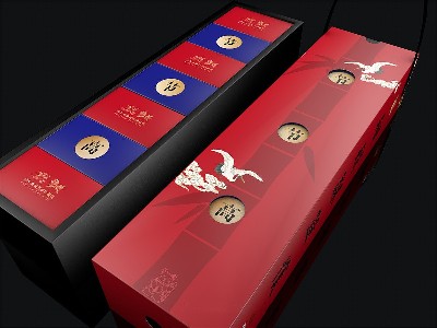 在山東做茶葉禮盒定制，淺談高級黑的應(yīng)用一
